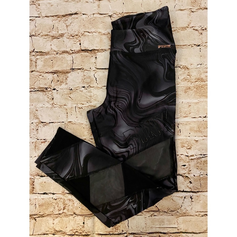 NWOT Victoria’s Secret Ultimate Mesh Leggings